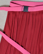 Load image into Gallery viewer, PLEATED WRAP SK_RED