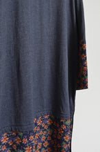 画像をギャラリービューアに読み込む, T FLORAL LONG OP/DARK/00 size