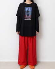 画像をギャラリービューアに読み込む, Fake layered T-shirt / BLACK_F