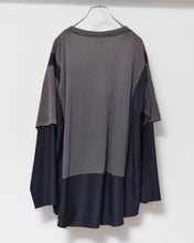 画像をギャラリービューアに読み込む, Fake layered T-shirt / BLACK_E