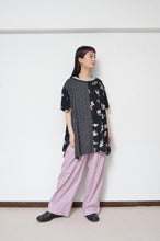 Load image into Gallery viewer, W SLEEVE TOPS_NAVY / B