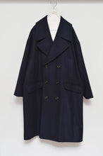 Load image into Gallery viewer, MELTON P-COAT_NAV/YELLOW_01size