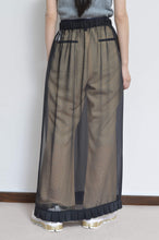 Load image into Gallery viewer, CHIFFON LONG SK 01/BLK