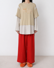 Load image into Gallery viewer, Fake layered T-shirt / ASSORTED_G