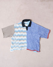 画像をギャラリービューアに読み込む, PANEL S/S POLO / SUMMER KNIT_02 size_A