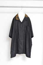 画像をギャラリービューアに読み込む, OPEN COLLAR SH_BLK PAISLEY