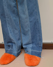 画像をギャラリービューアに読み込む, PANEL DENIM SLACKS / 02 size B