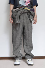 画像をギャラリービューアに読み込む, LINEN WOOL JUMP SUIT / BRWN_03