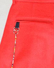 Load image into Gallery viewer, Deep tuck wide pants / wool flannel