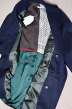 Load image into Gallery viewer, MELTON P-COAT_NAV/YELLOW_02size