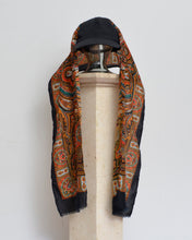 Load image into Gallery viewer, DROOPY SCARF CAP / BLACK