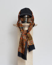 Load image into Gallery viewer, DROOPY SCARF CAP / BLACK