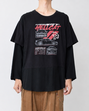 画像をギャラリービューアに読み込む, Fake layered T-shirt / BLACK_B