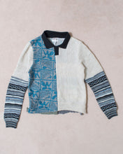 画像をギャラリービューアに読み込む, PANEL L/S POLO / SUMMER KNIT/01 size