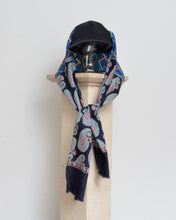 Load image into Gallery viewer, DROOPY SCARF CAP / BLACK