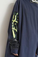 画像をギャラリービューアに読み込む, PATCH HI NECK T 02_NAVY / SLACK