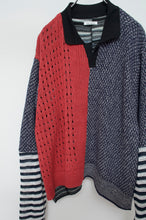 Load image into Gallery viewer, PANEL L/S POLO / SUMMER KNIT/02 size_A