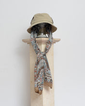 Load image into Gallery viewer, DROOPY SCARF BUCKET HAT / BEIGE