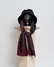 Load image into Gallery viewer, DROOPY SCARF BUCKET HAT / BLACK