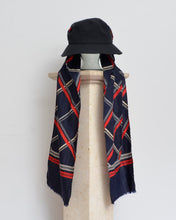 Load image into Gallery viewer, DROOPY SCARF BUCKET HAT / BLACK