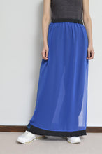 Load image into Gallery viewer, CHIFFON LONG SK 01/BLUE