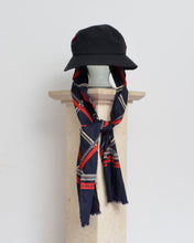 Load image into Gallery viewer, DROOPY SCARF BUCKET HAT / BLACK