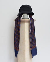 Load image into Gallery viewer, DROOPY SCARF BUCKET HAT / BLACK