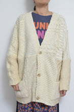 画像をギャラリービューアに読み込む, SWITCHING KNIT C/D(FISHERMAN'S SWEATER)_GREEN_01size