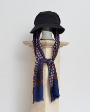 Load image into Gallery viewer, DROOPY SCARF BUCKET HAT / BLACK