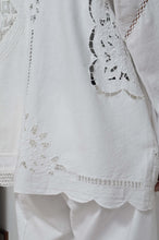 画像をギャラリービューアに読み込む, TABLE CLOTH ZIP-UP HOODIE/WHT/02 size_001