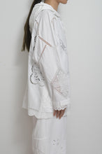 画像をギャラリービューアに読み込む, TABLE CLOTH ZIP-UP HOODIE/WHT/02 size_001