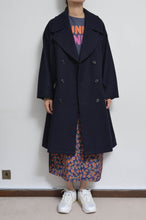 Load image into Gallery viewer, MELTON P-COAT_NAV/YELLOW_01size