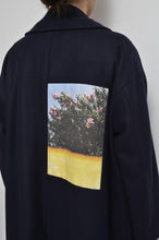 Load image into Gallery viewer, MELTON P-COAT_NAV/YELLOW_01size
