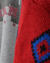 Load image into Gallery viewer, Sweat × knit switch pullover_A