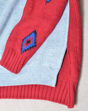 Load image into Gallery viewer, Sweat × knit switch pullover_A