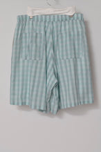 画像をギャラリービューアに読み込む, CHECK WIDE SHORTS_BLUE CHECK/02 size