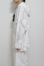 画像をギャラリービューアに読み込む, TABLE CLOTH ZIP-UP HOODIE/WHT/02 size_003