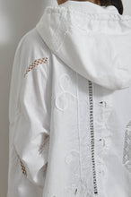 画像をギャラリービューアに読み込む, TABLE CLOTH ZIP-UP HOODIE/WHT/02 size_003