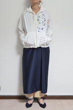 画像をギャラリービューアに読み込む, TABLE CLOTH ZIP-UP HOODIE/WHT/01 size