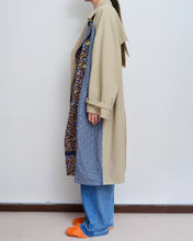 画像をギャラリービューアに読み込む, FLORAL TRENCH COAT/BEIGE/01 size B