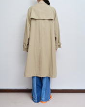 画像をギャラリービューアに読み込む, FLORAL TRENCH COAT/BEIGE/01 size B