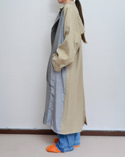 Load image into Gallery viewer, FLORAL TRENCH COAT/BEIGE/02 size A