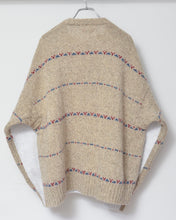 画像をギャラリービューアに読み込む, Sweat × knit switch pullover_F