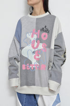 画像をギャラリービューアに読み込む, PATCH SWEAT SH/L GRY/HOUSE_02