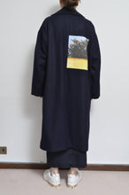 Load image into Gallery viewer, MELTON P-COAT_NAV/YELLOW_02size