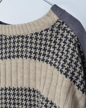 Load image into Gallery viewer, Sweat × knit switch pullover_G
