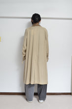 画像をギャラリービューアに読み込む, ROBE TRENCH COAT_TENCEL (02/BEG)