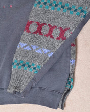画像をギャラリービューアに読み込む, Sweat × knit switch pullover_I