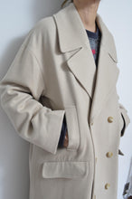 Load image into Gallery viewer, MELTON P-COAT_BEG/GREEN_02size