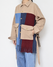 Load image into Gallery viewer, Muffler short blouson / Beige_B